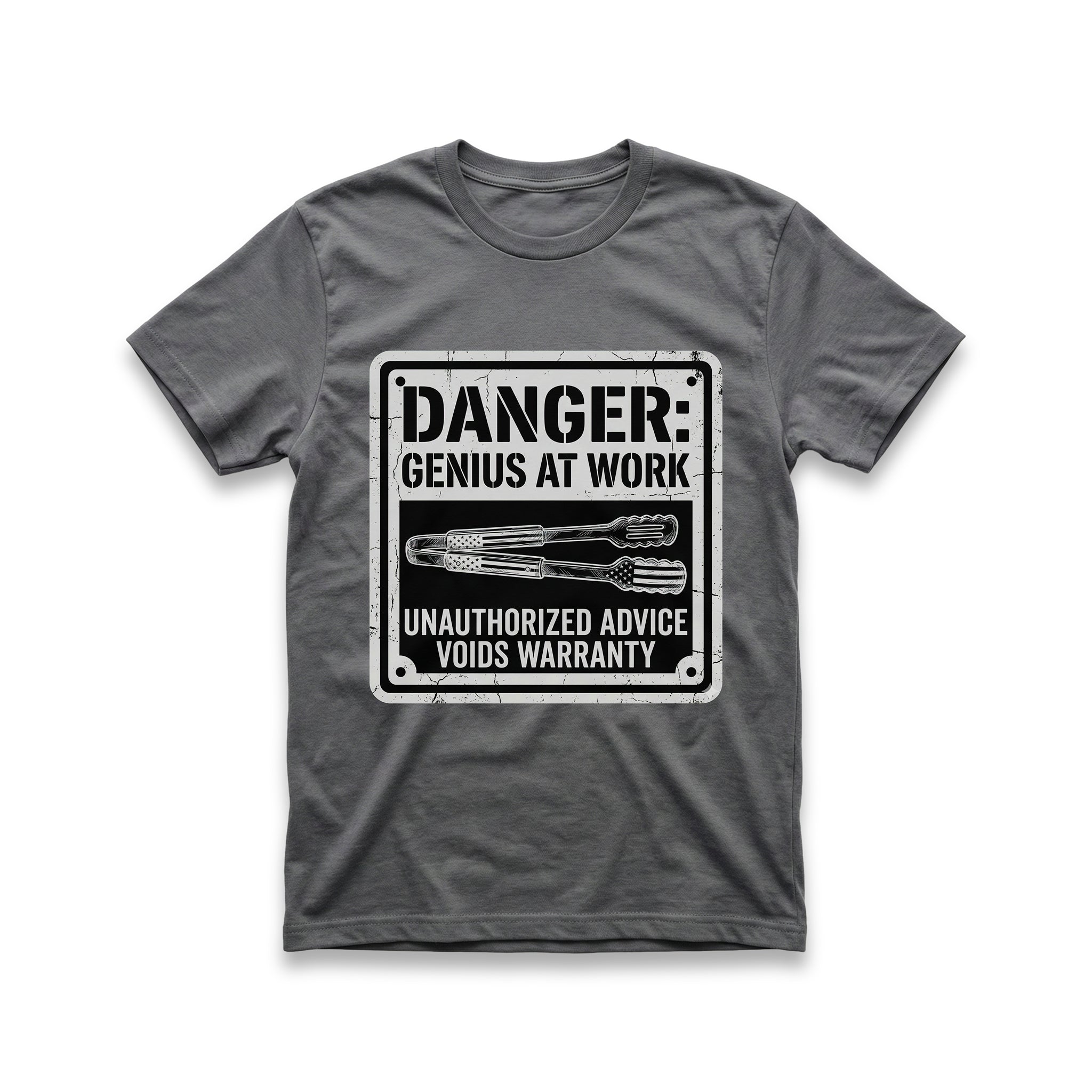 Danger: Genius At Work T-Shirt