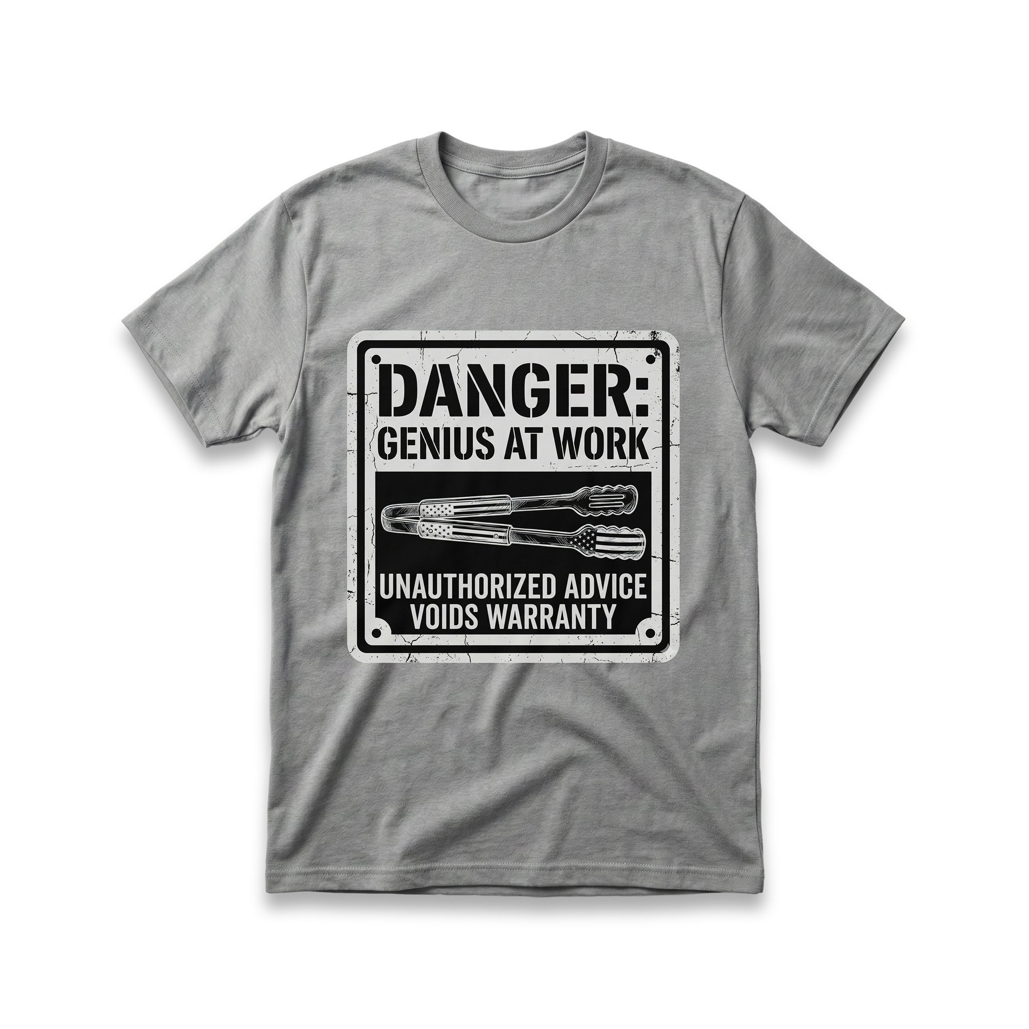 Danger: Genius At Work T-Shirt