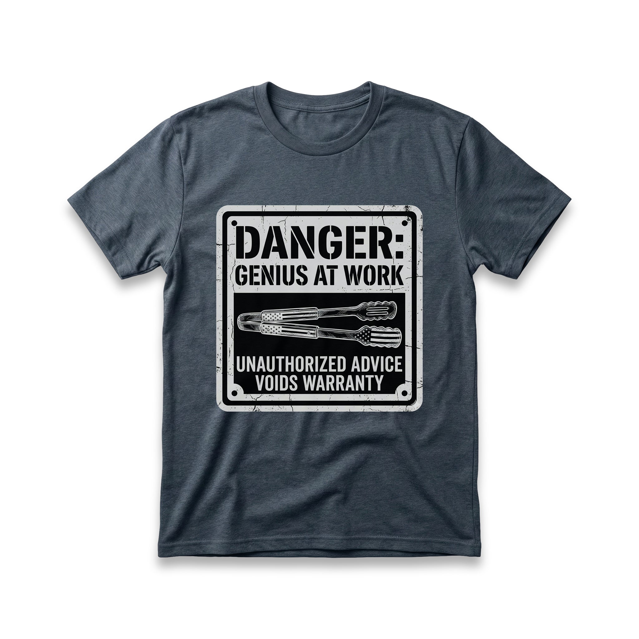 Danger: Genius At Work T-Shirt