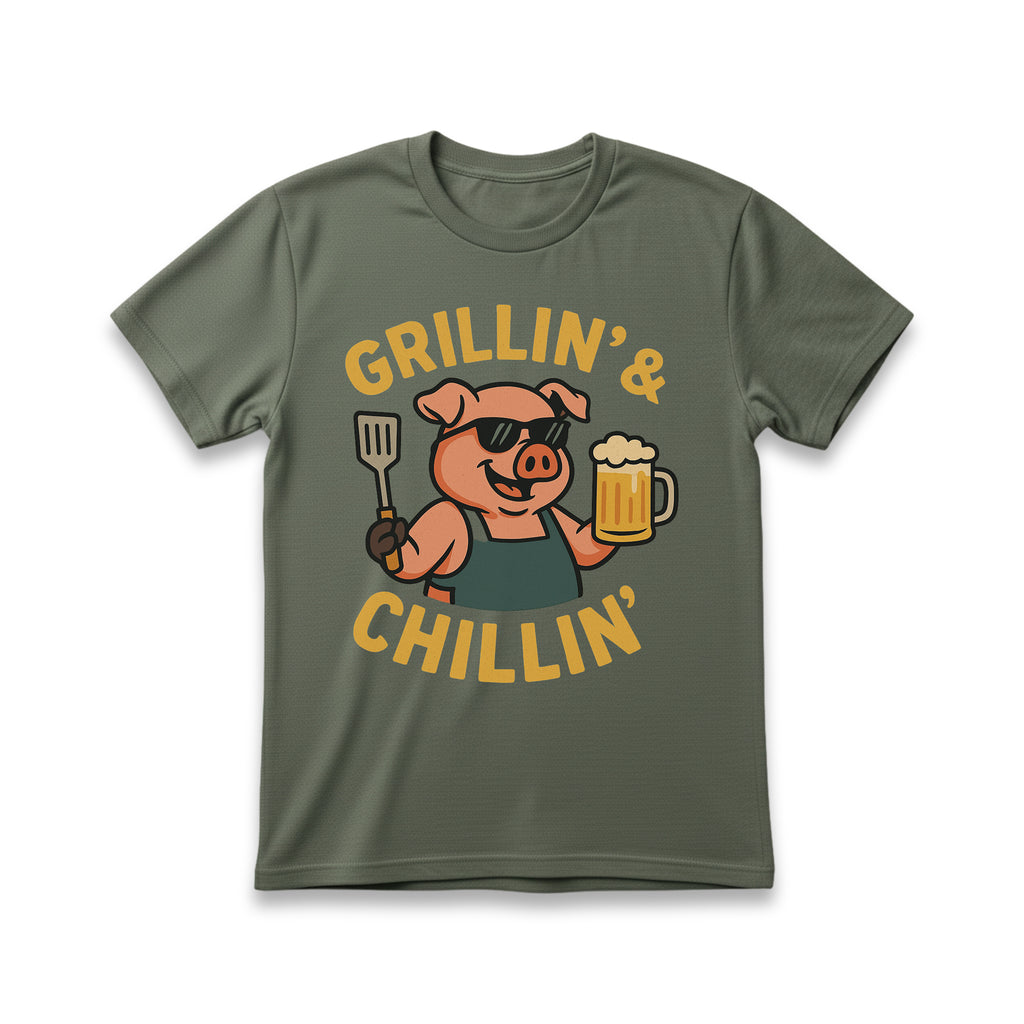 Grillin' and Chillin' T-Shirt