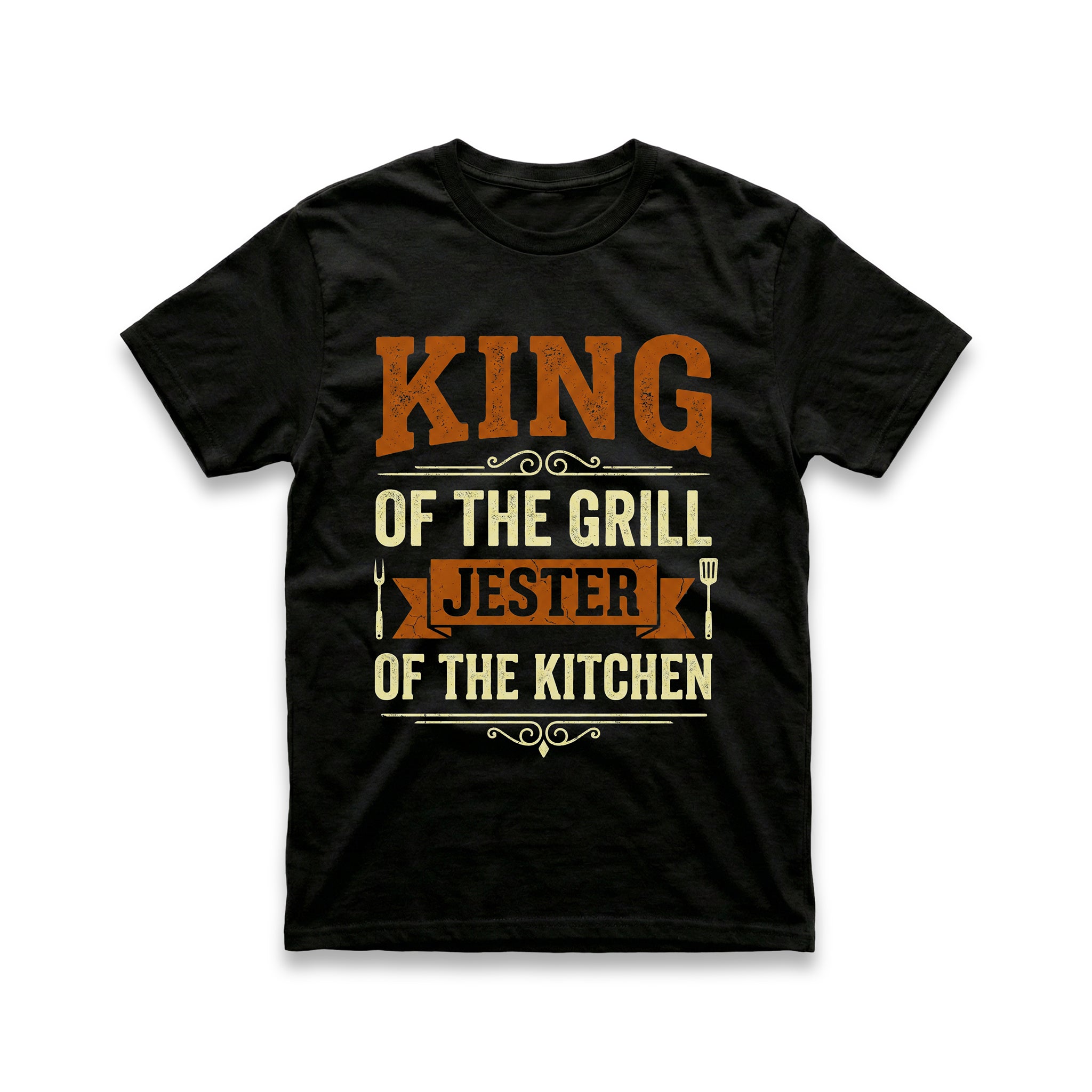 King Of The Grill, Jester Of The Kitchen T-Shirt