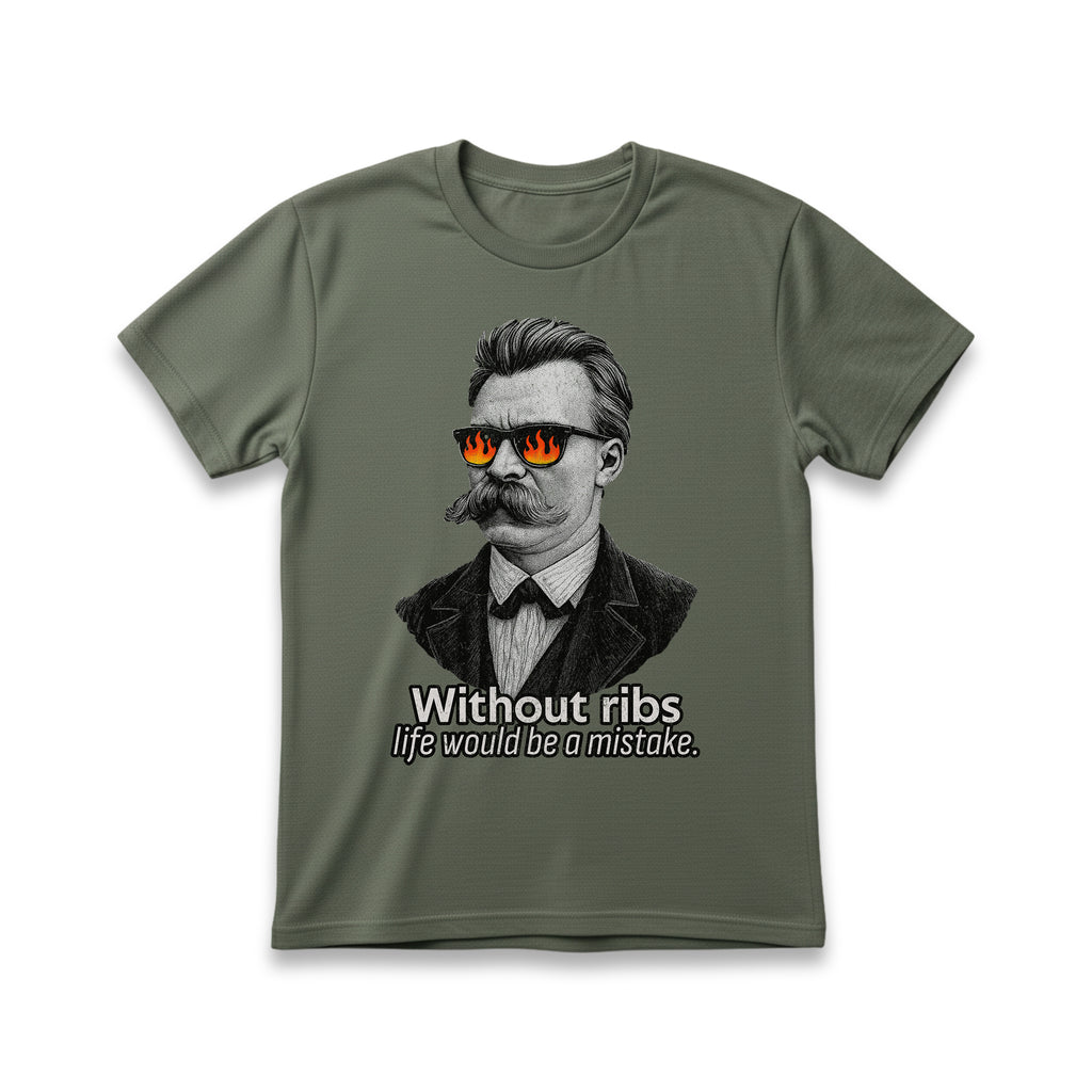 Without Ribs Life Would Be a Mistake T-Shirt