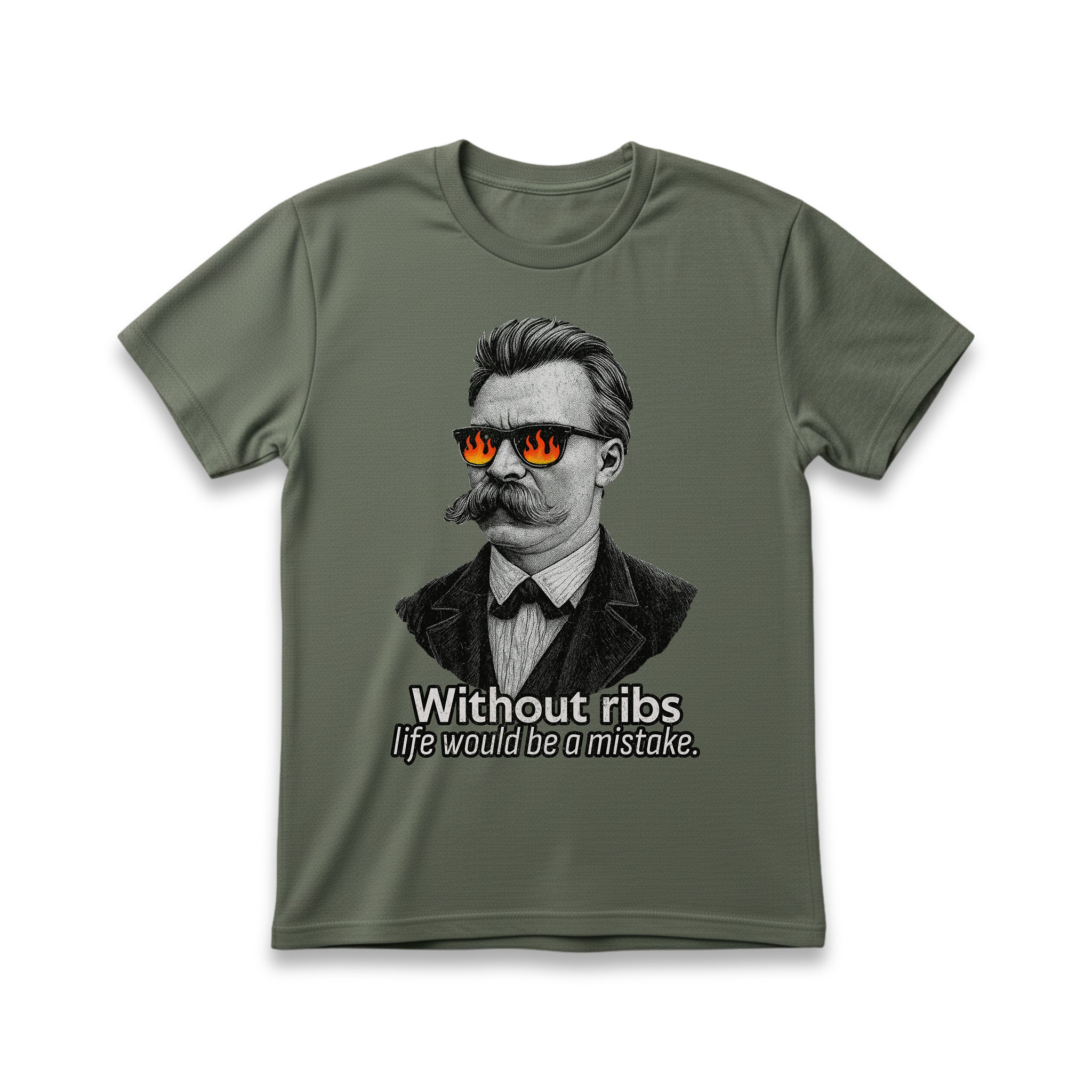 Without Ribs Life Would Be a Mistake T-Shirt