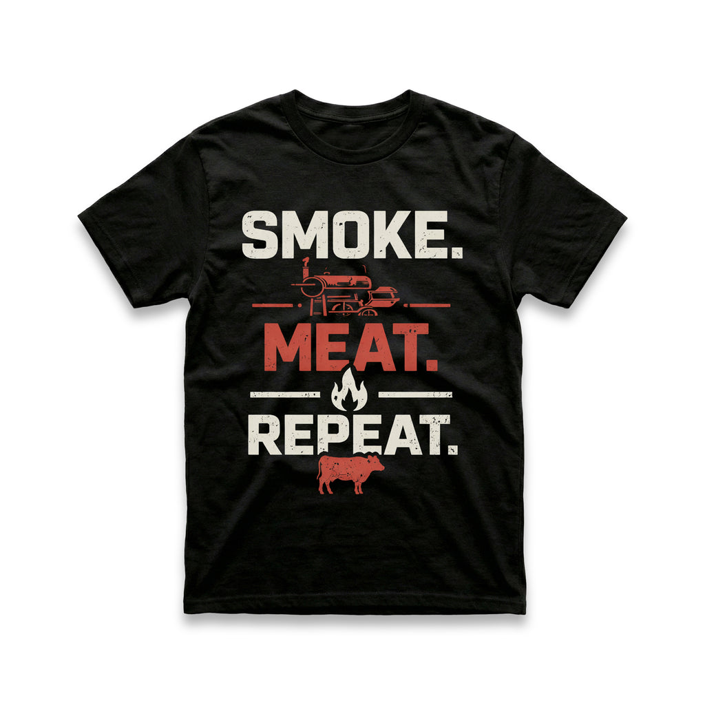 Smoke. Meat. Repeat T-Shirt