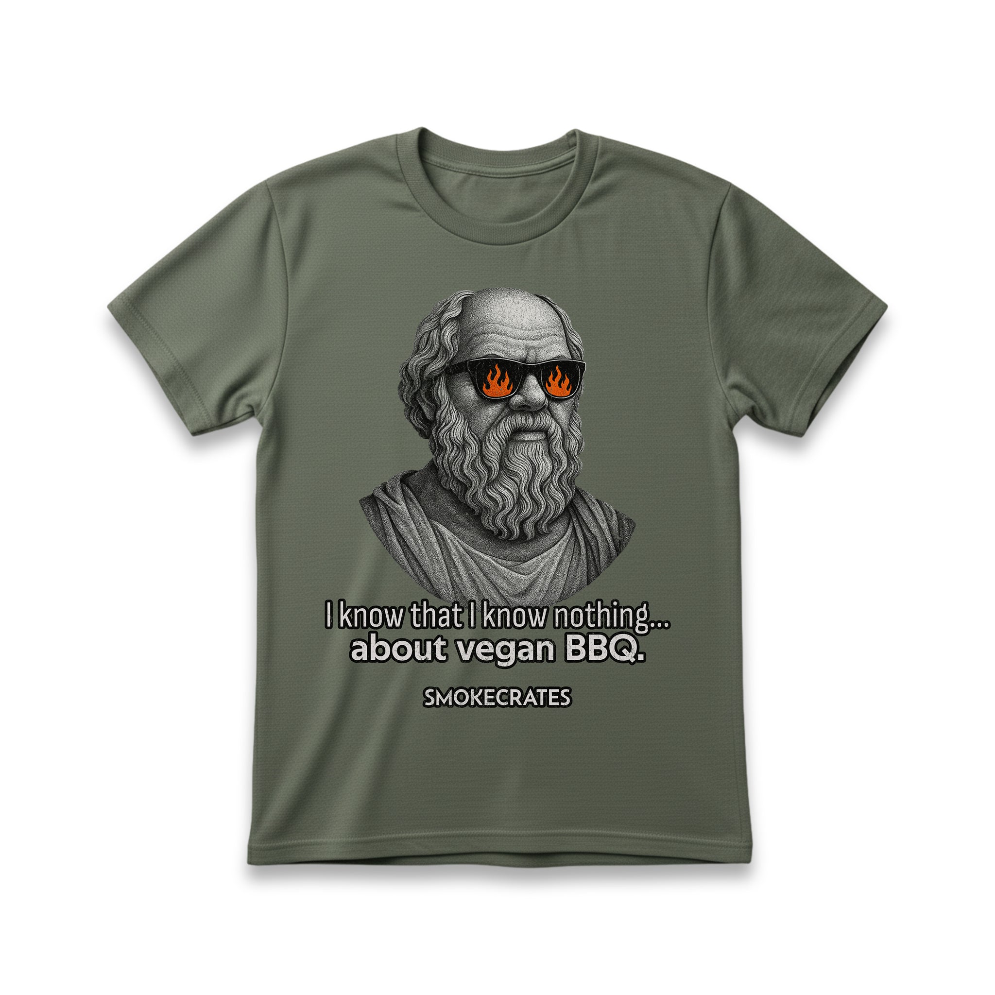 I Know That I Know Nothing About Vegan BBQ T-Shirt