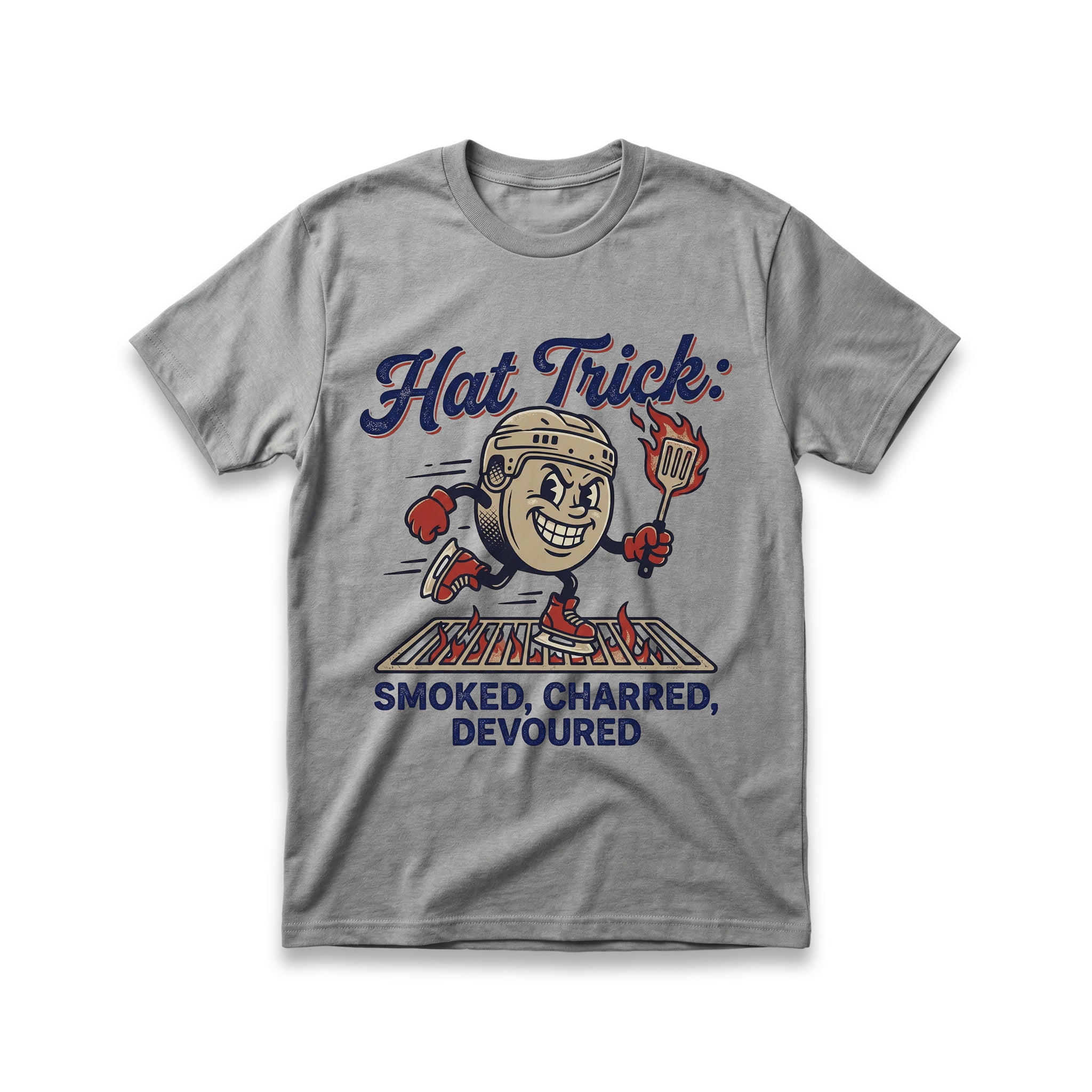 Hat Trick: Smoked, Charred, Devoured T-Shirt