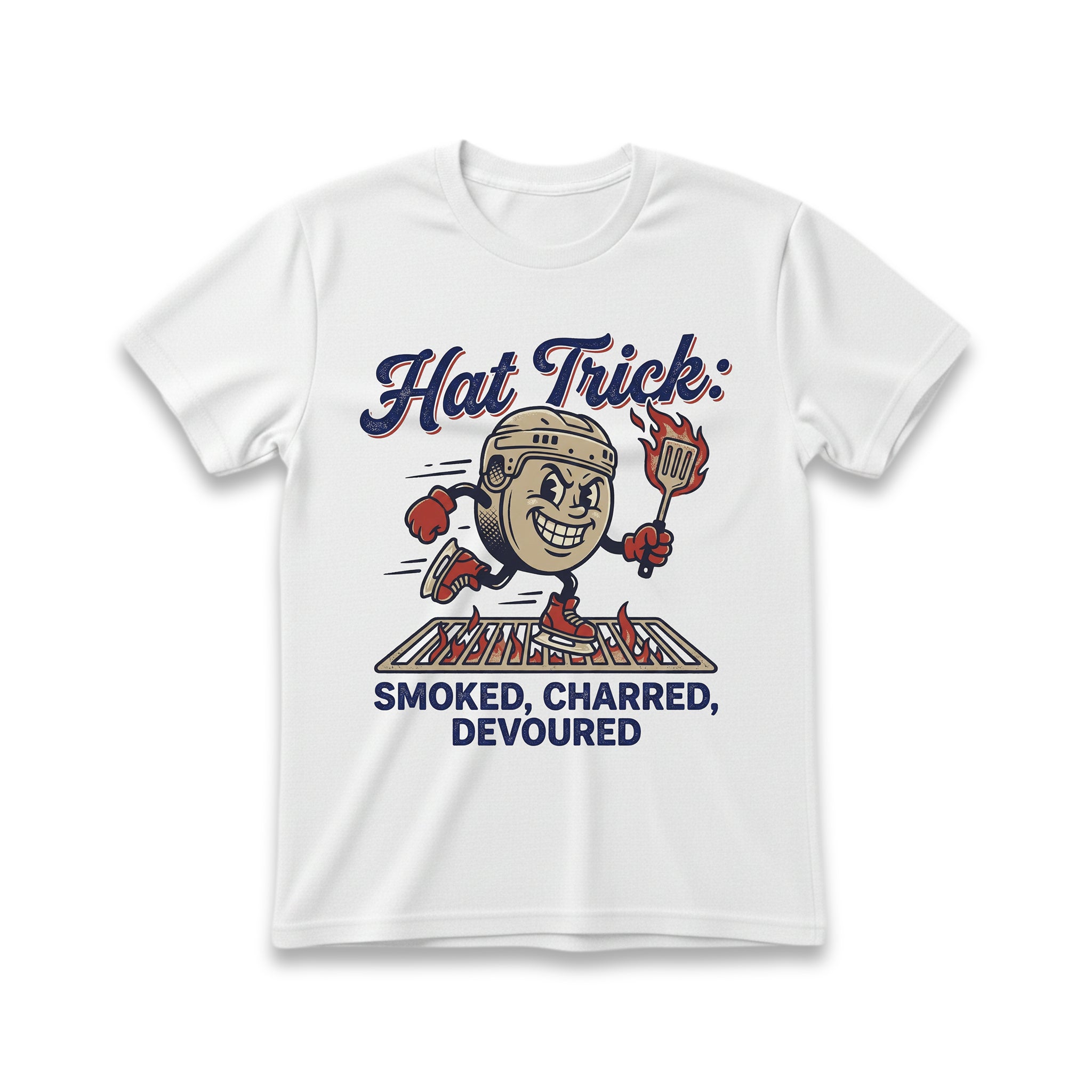 Hat Trick: Smoked, Charred, Devoured T-Shirt