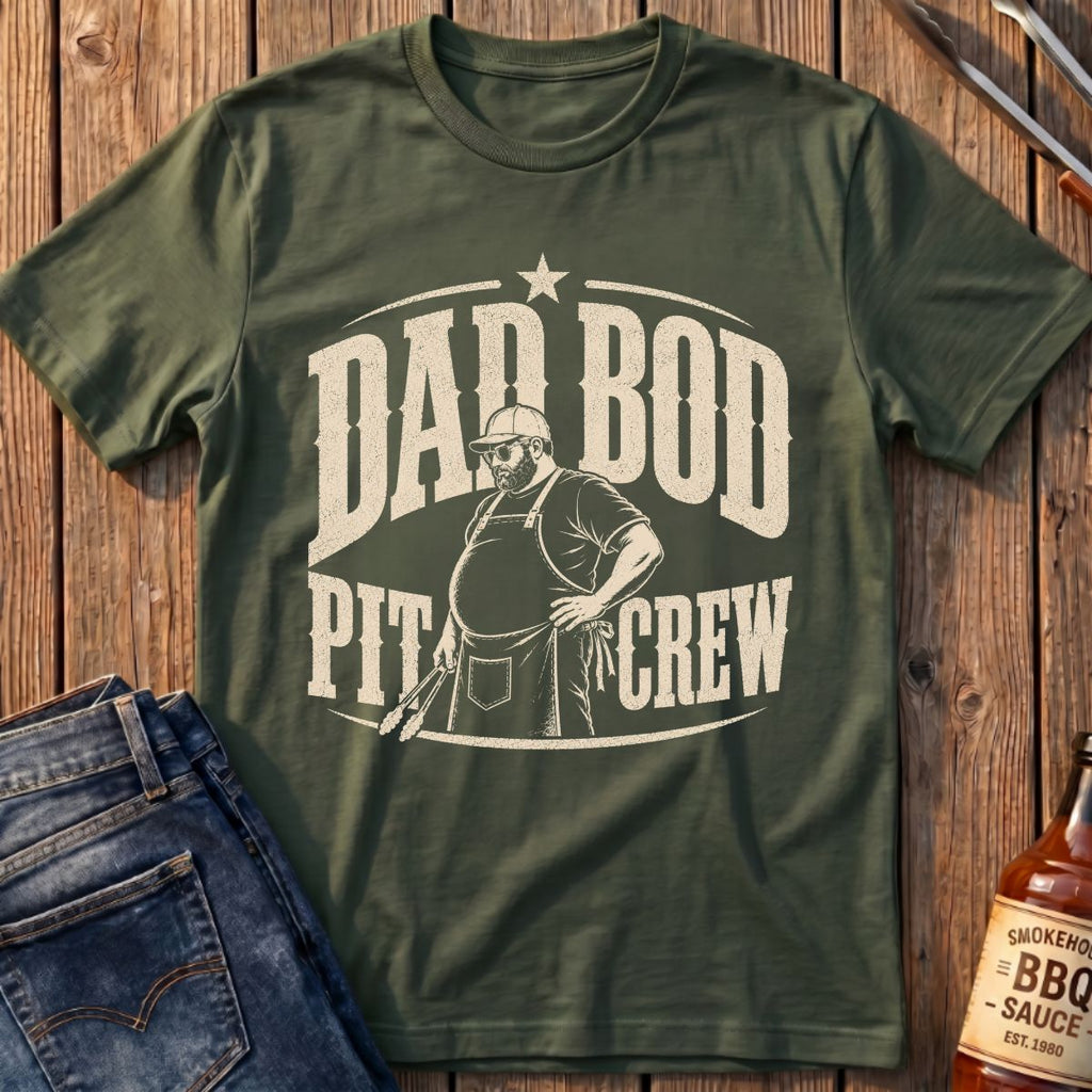 Dad Bod Pit Crew T-Shirt