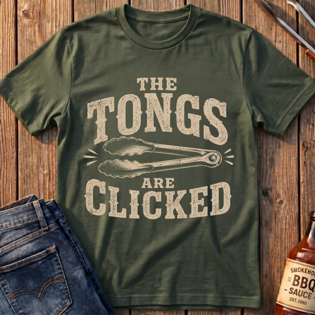 The Tongs Are Clicked T-Shirt