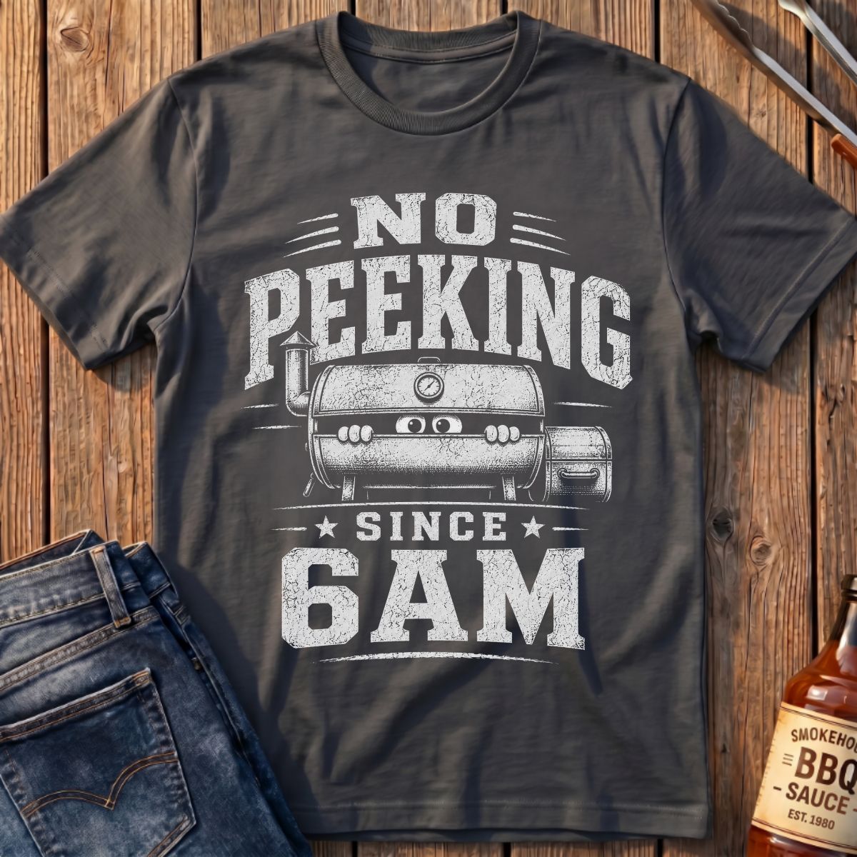 No Peeking Since 6AM T-Shirt