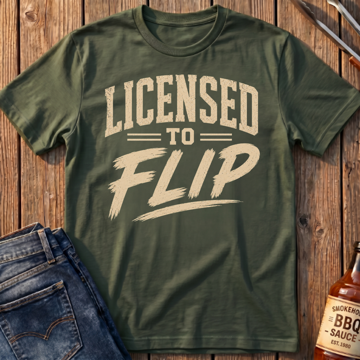 Licensed To Flip T-Shirt