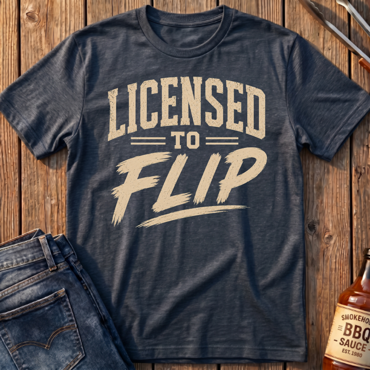 Licensed To Flip T-Shirt