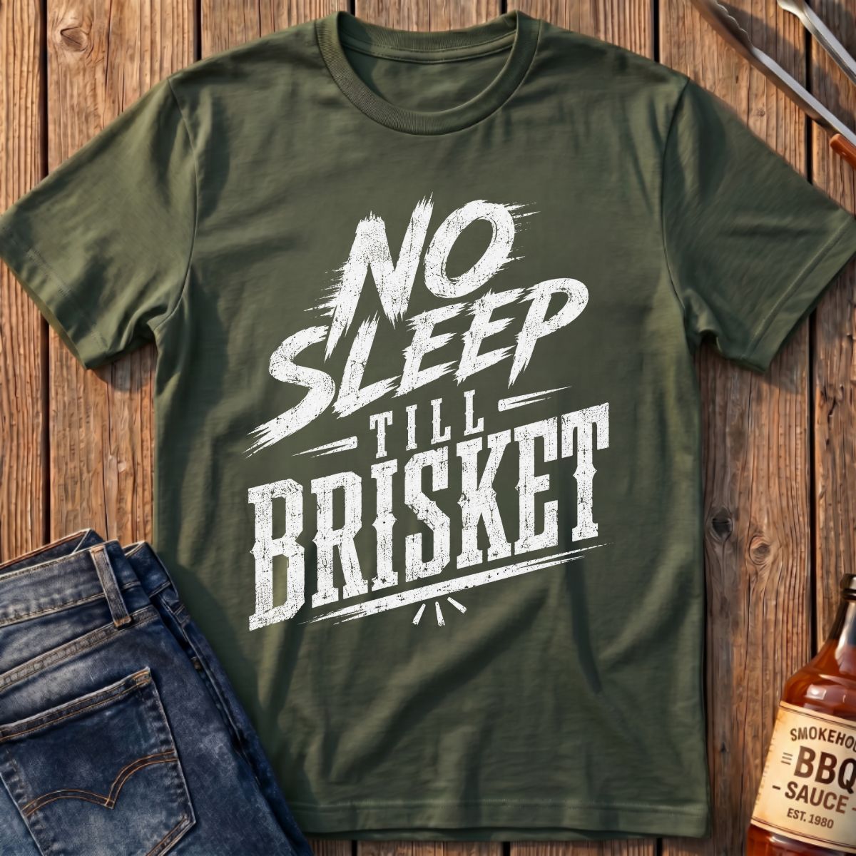 No Sleep Till Brisket T-Shirt