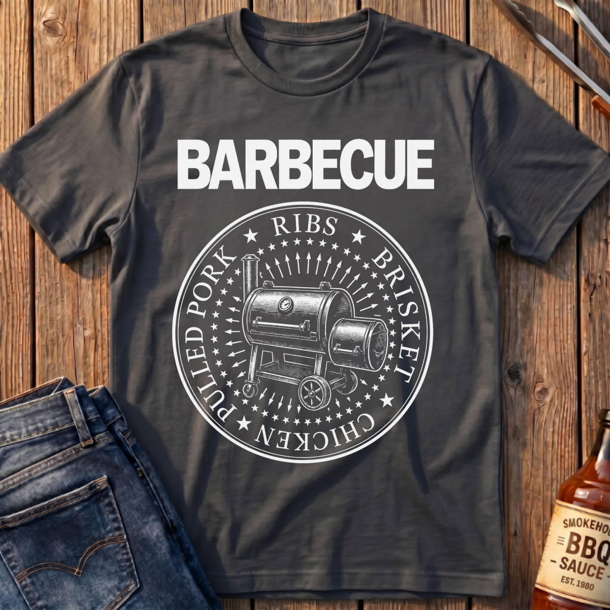 Barbecue Ramones T-Shirt