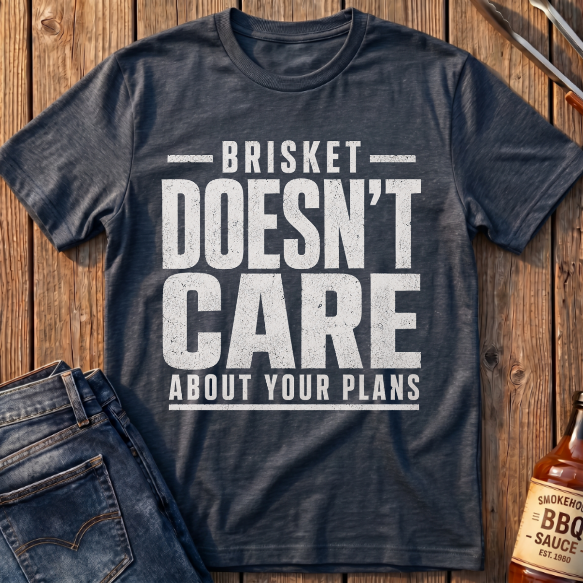 Brisket Doesn't Care T-Shirt