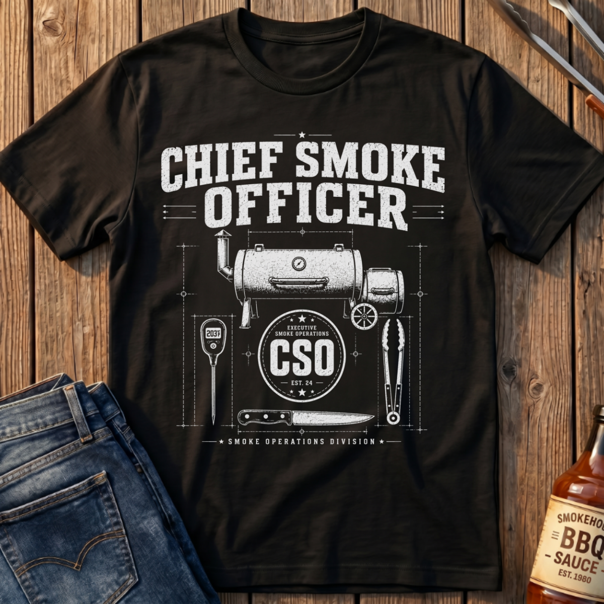Chief Smoke Officer T-Shirt