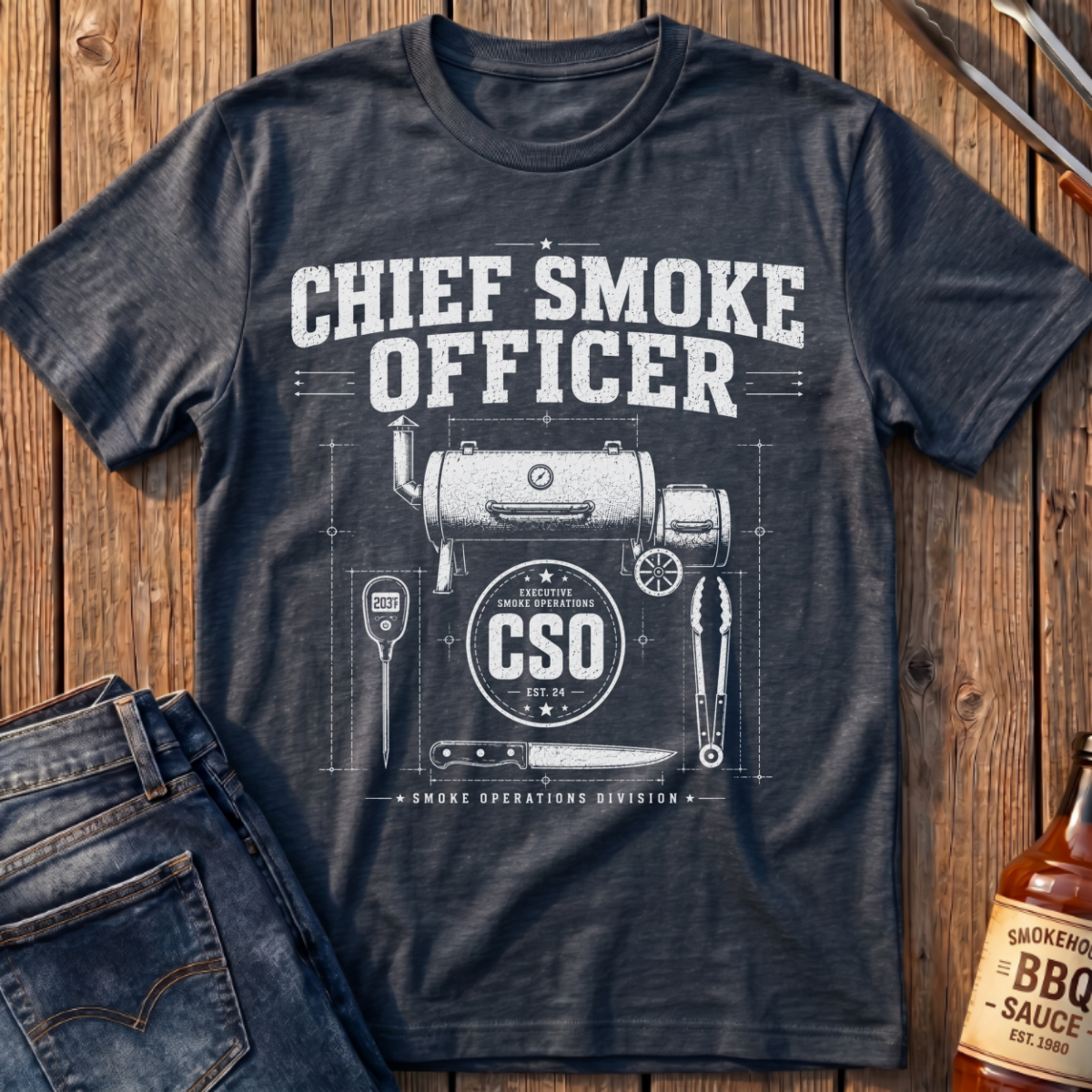 Chief Smoke Officer T-Shirt