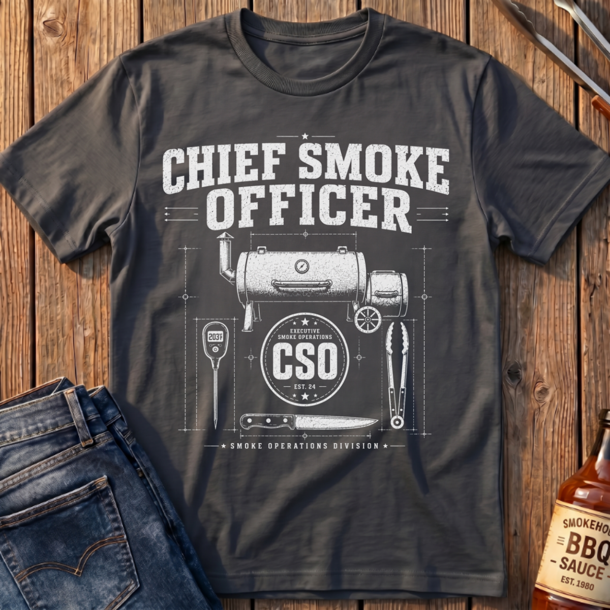 Chief Smoke Officer T-Shirt