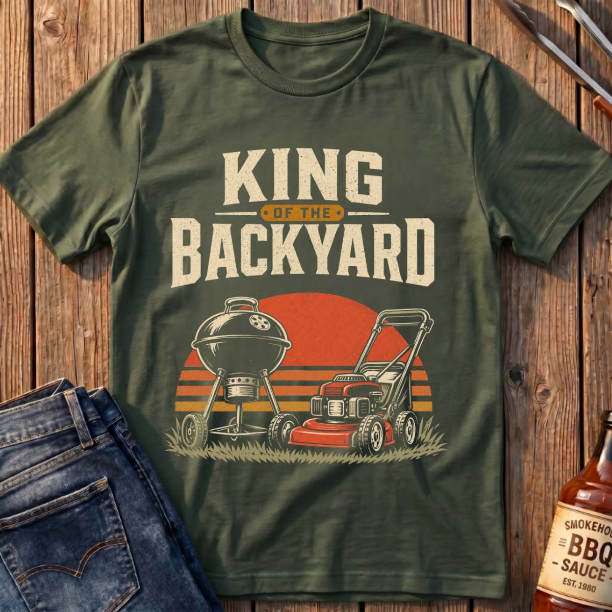King of the Backyard T-Shirt