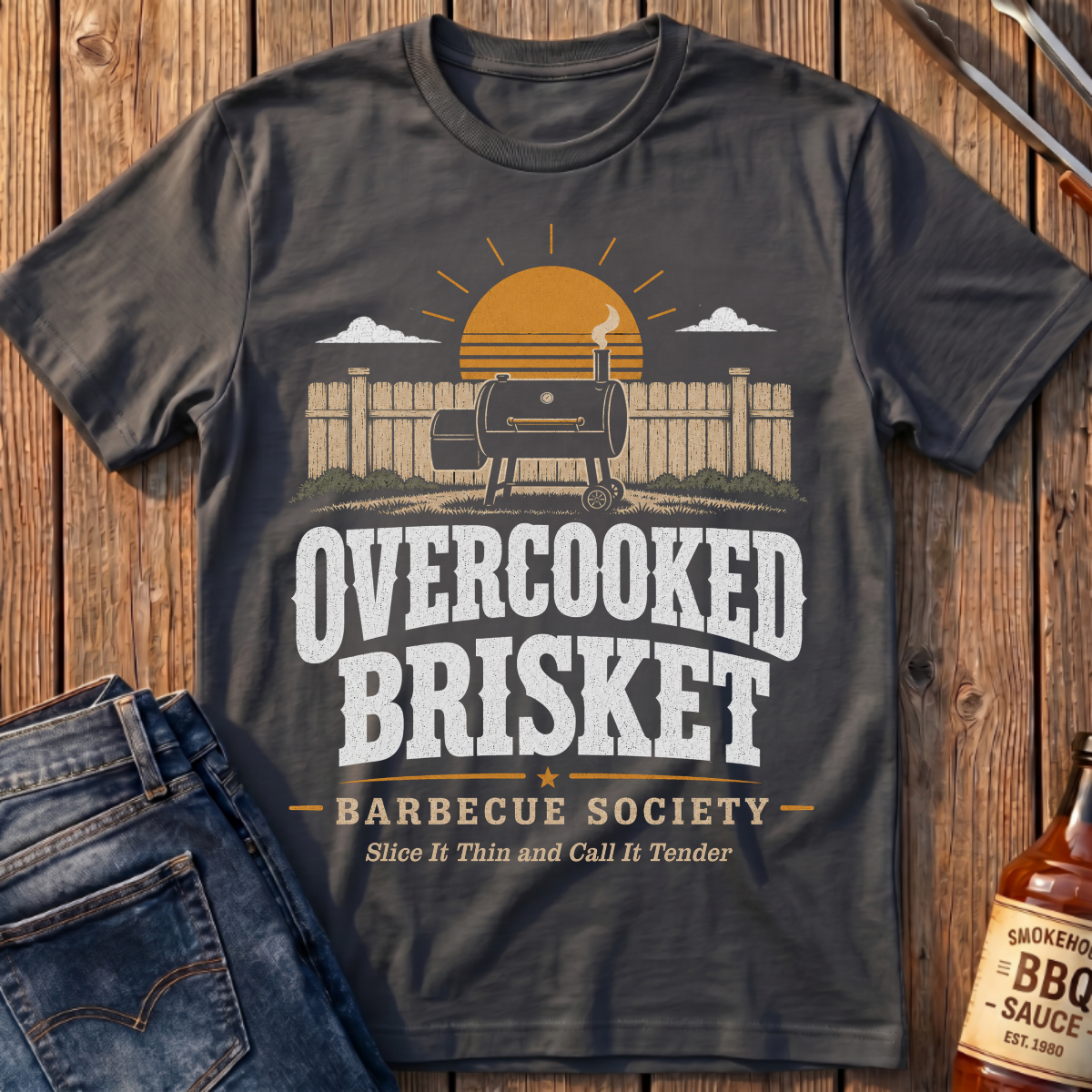 Overcooked Brisket T-Shirt