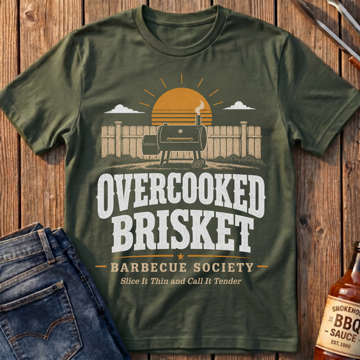 Overcooked Brisket T-Shirt