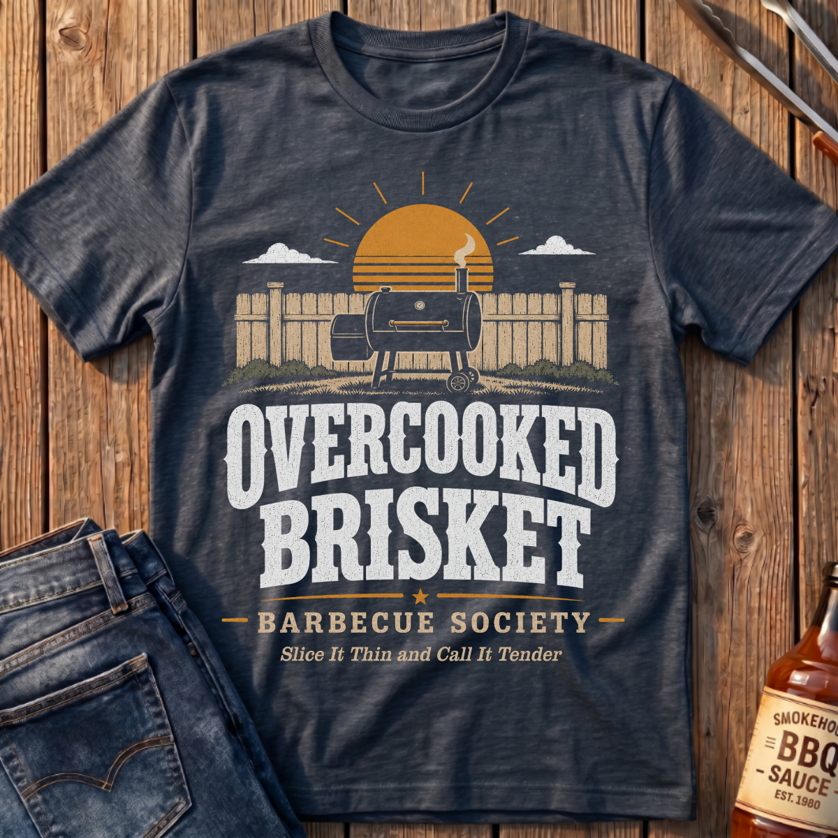 Overcooked Brisket T-Shirt
