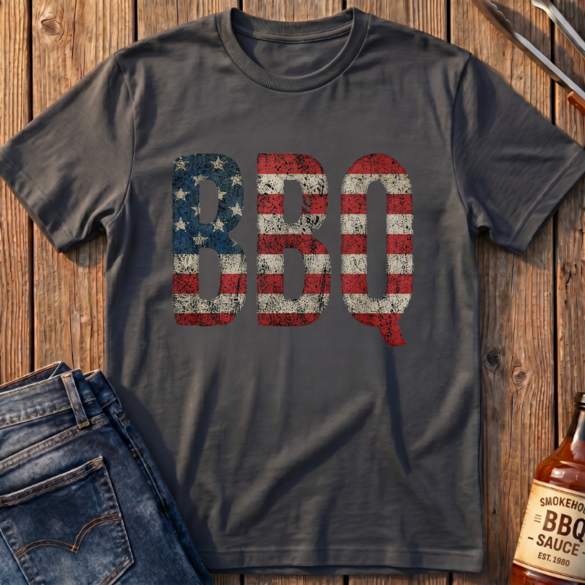 American BBQ T-Shirt