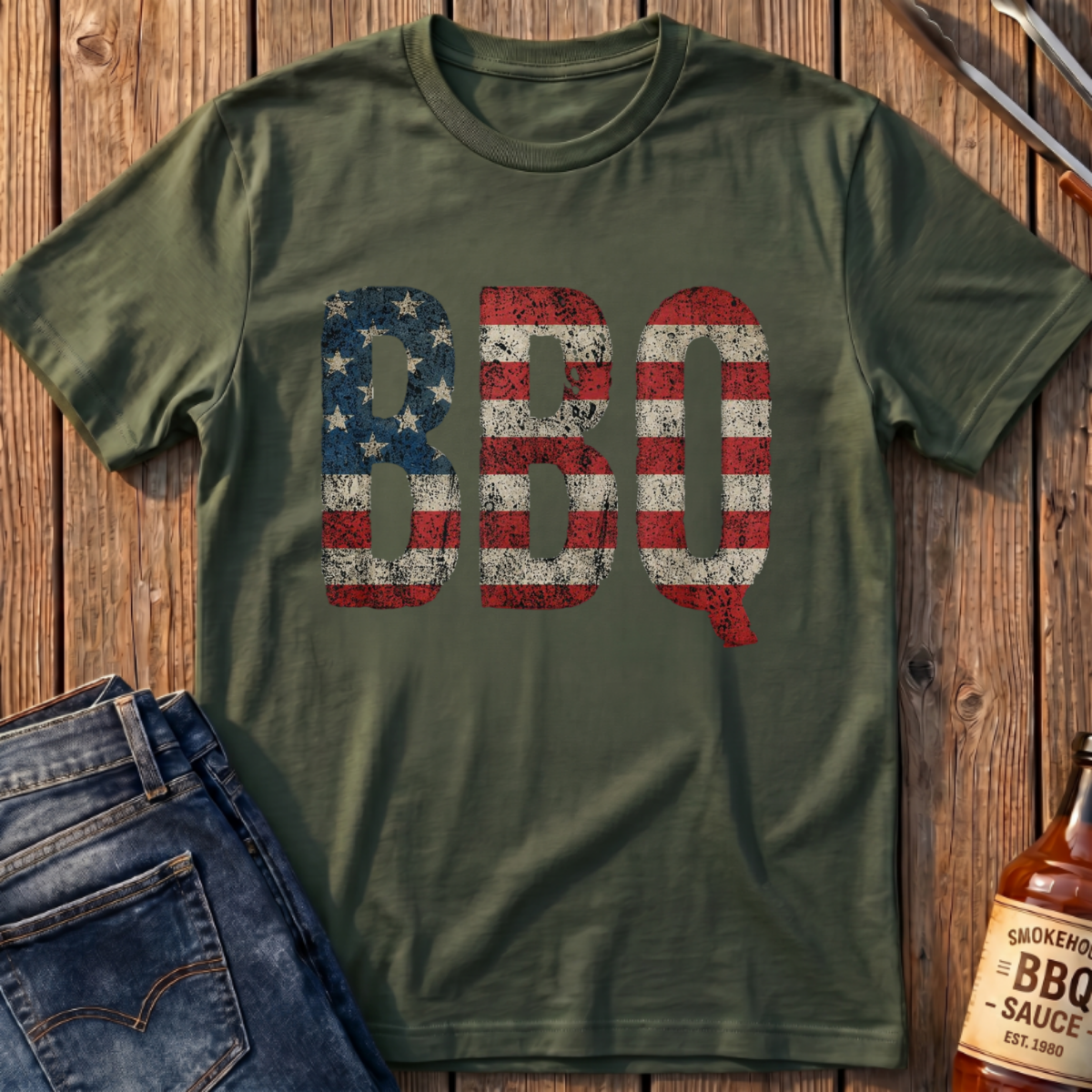 American BBQ T-Shirt
