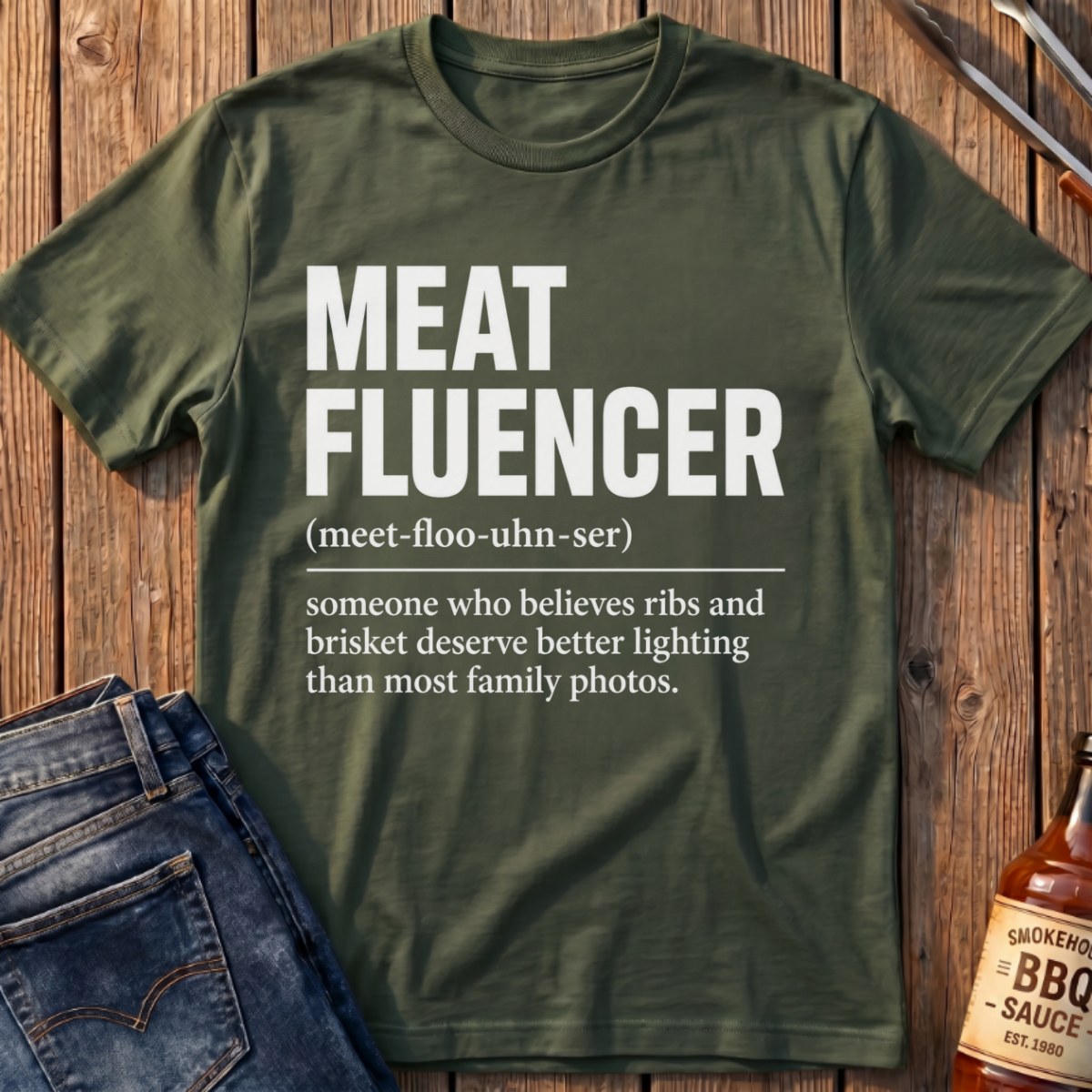 Meatfluencer Dictionary T-Shirt