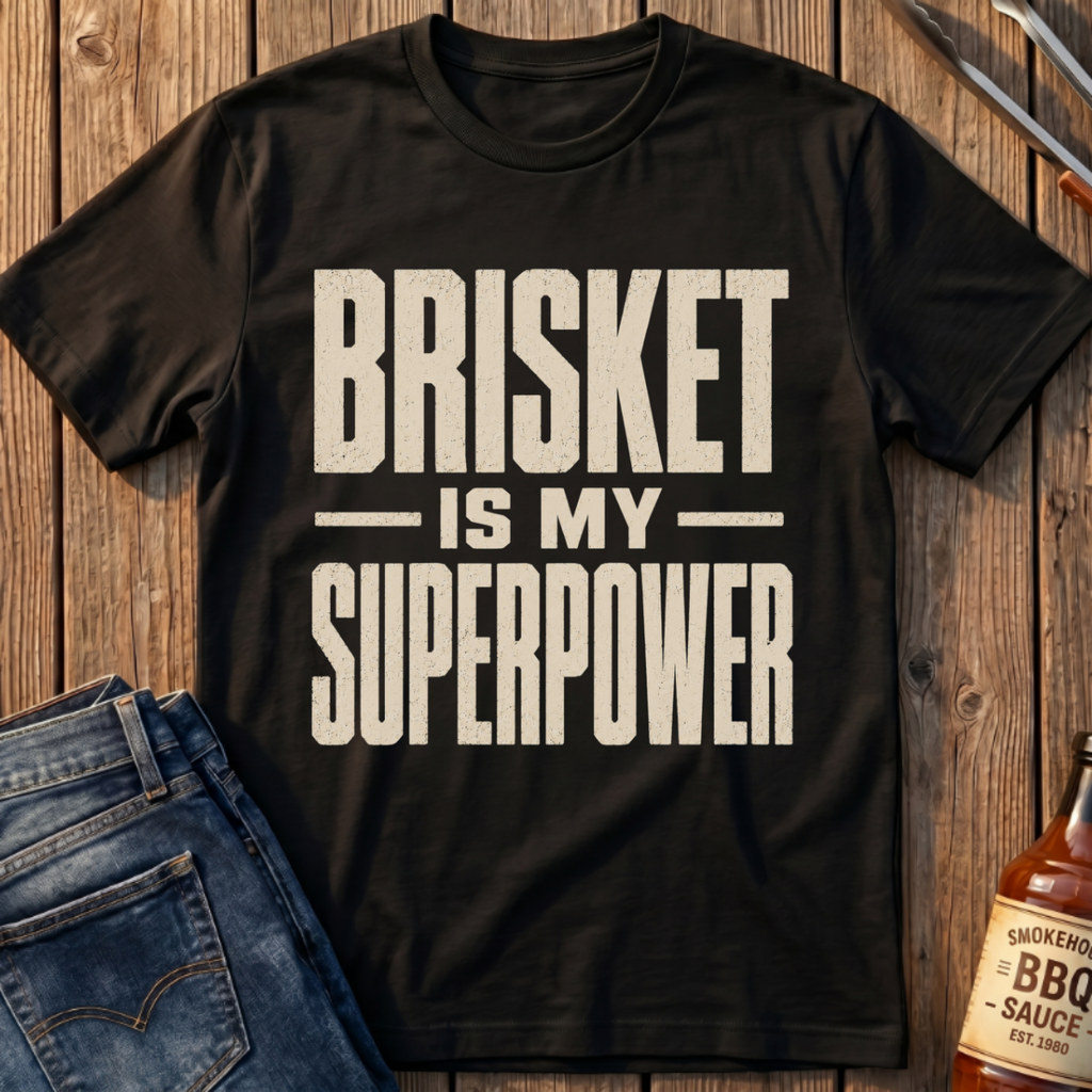 Brisket is my Superpower T-Shirt