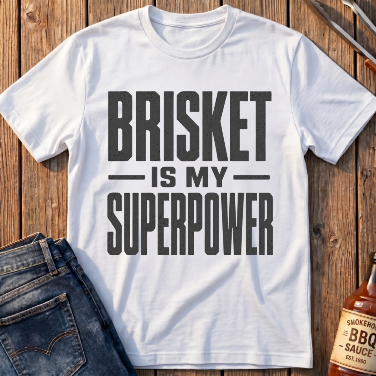 Brisket is my Superpower T-Shirt