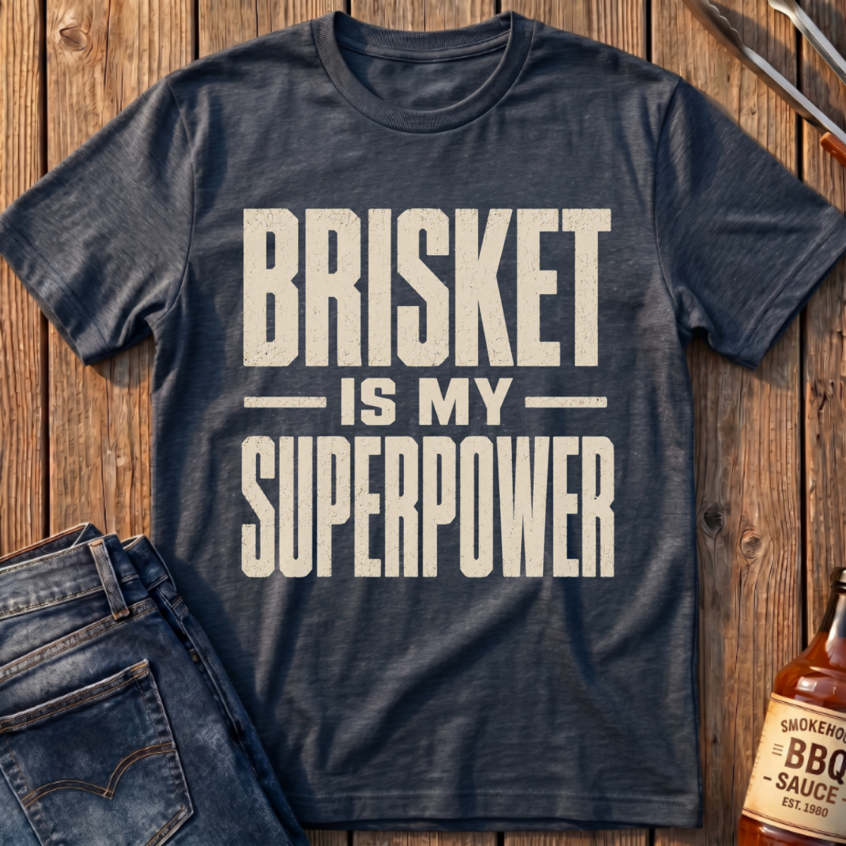 Brisket is my Superpower T-Shirt