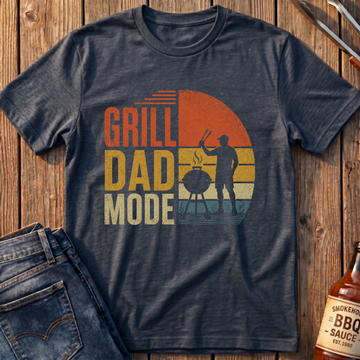 Grill Dad Mode T-Shirt