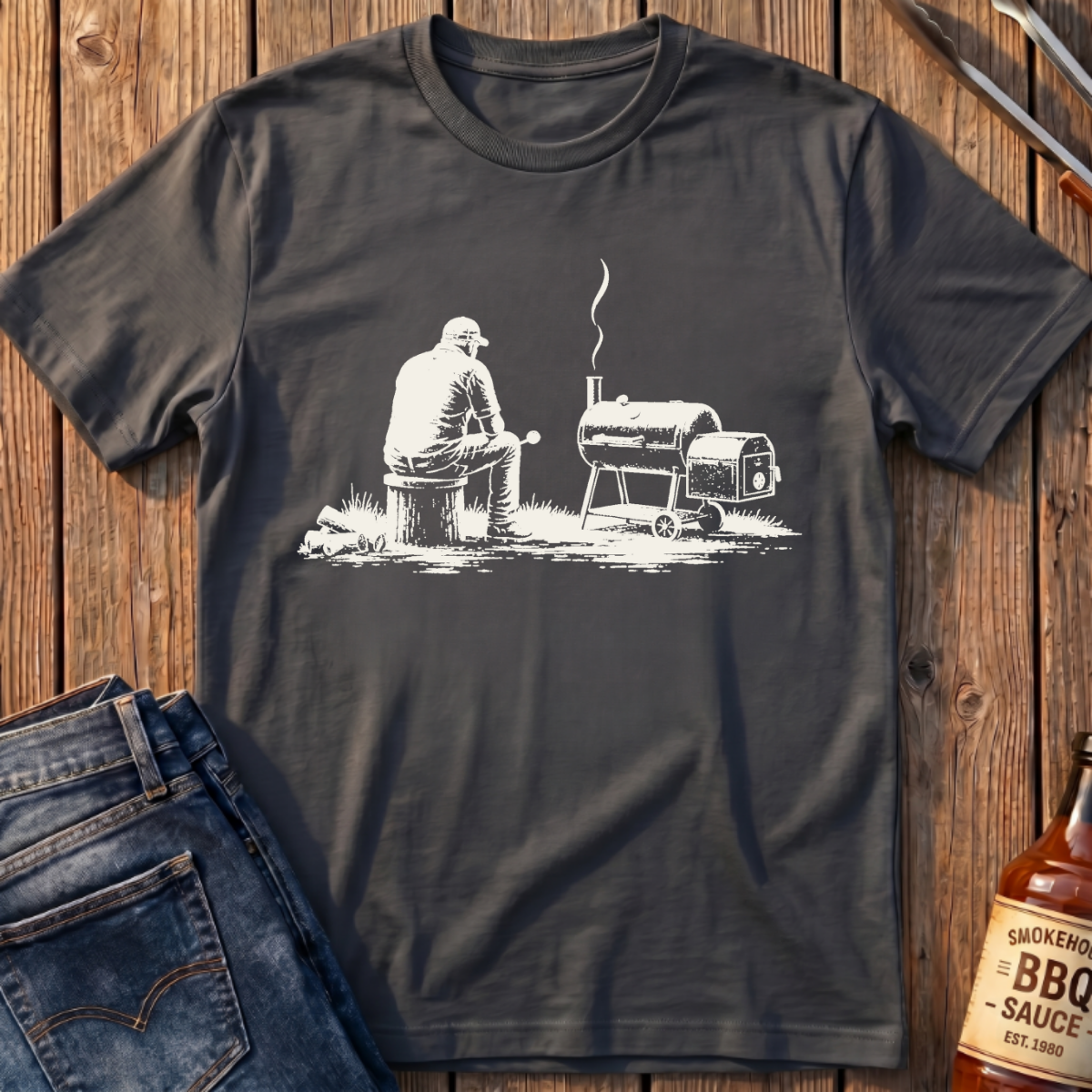 Smoking Quietly T-Shirt