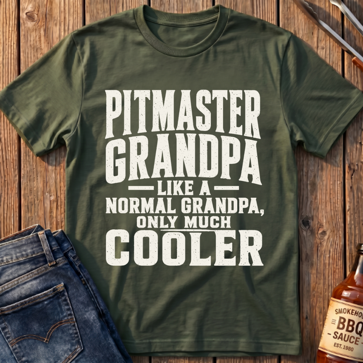 Pitmaster Grandpa T-Shirt