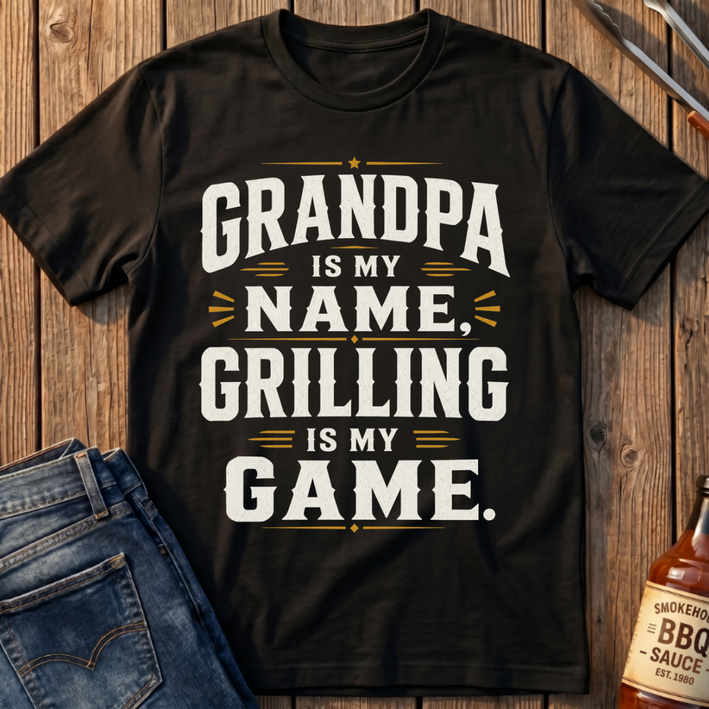 Grandpa Is My Name T-Shirt