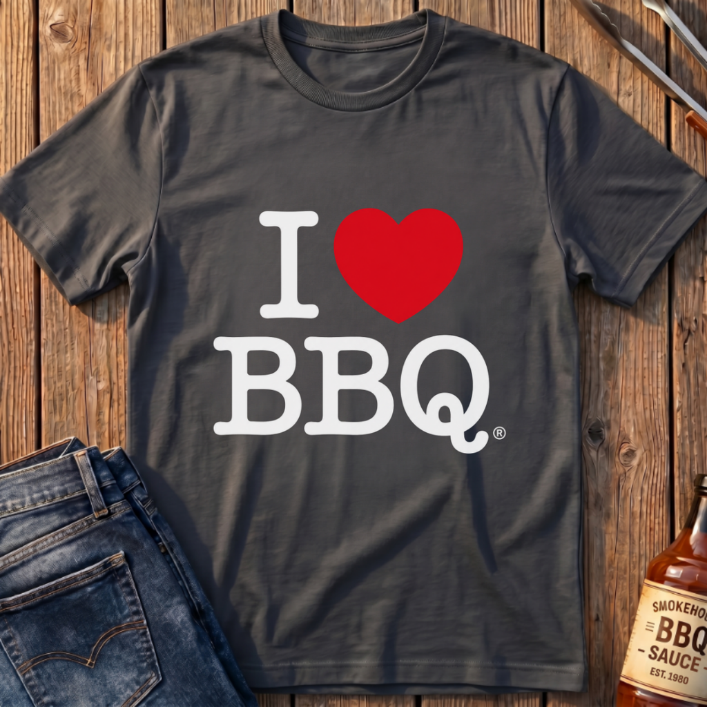 I Love BBQ T-Shirt
