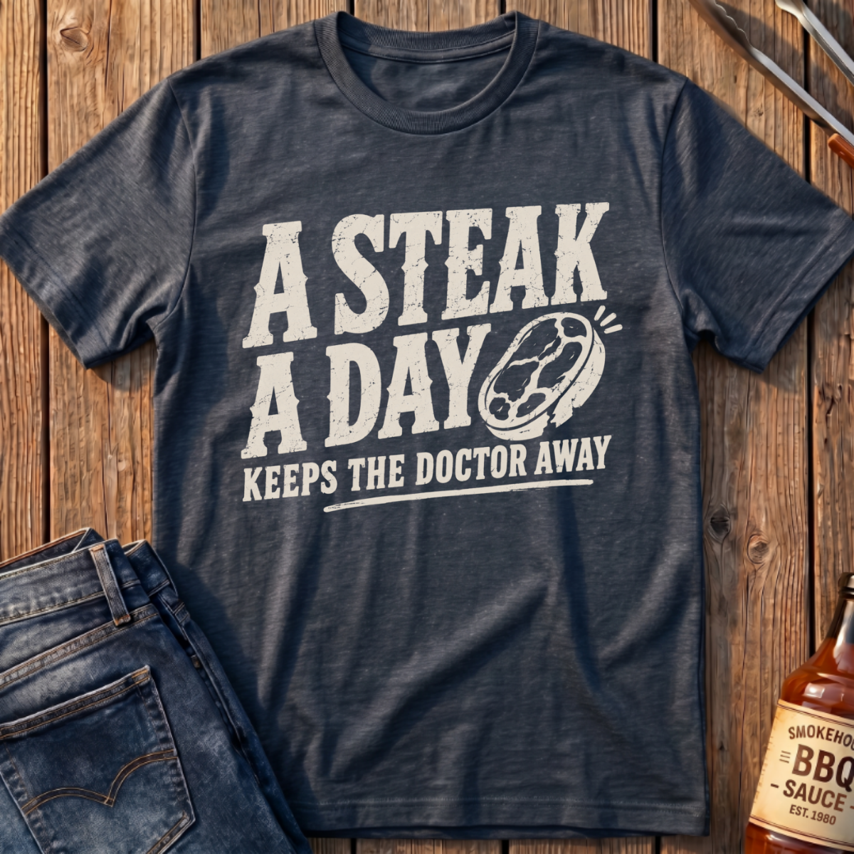 A Steak A Day T-Shirt