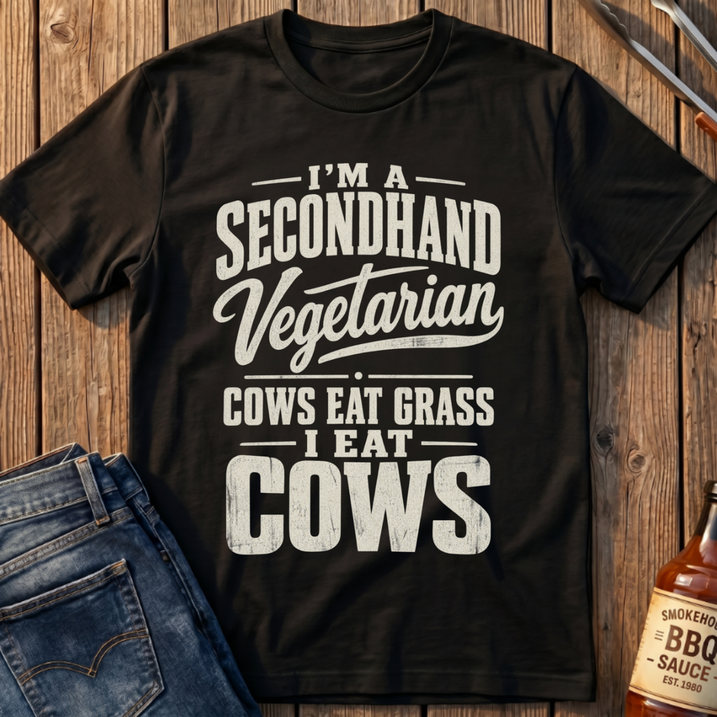 Secondhand Vegetarian T-Shirt