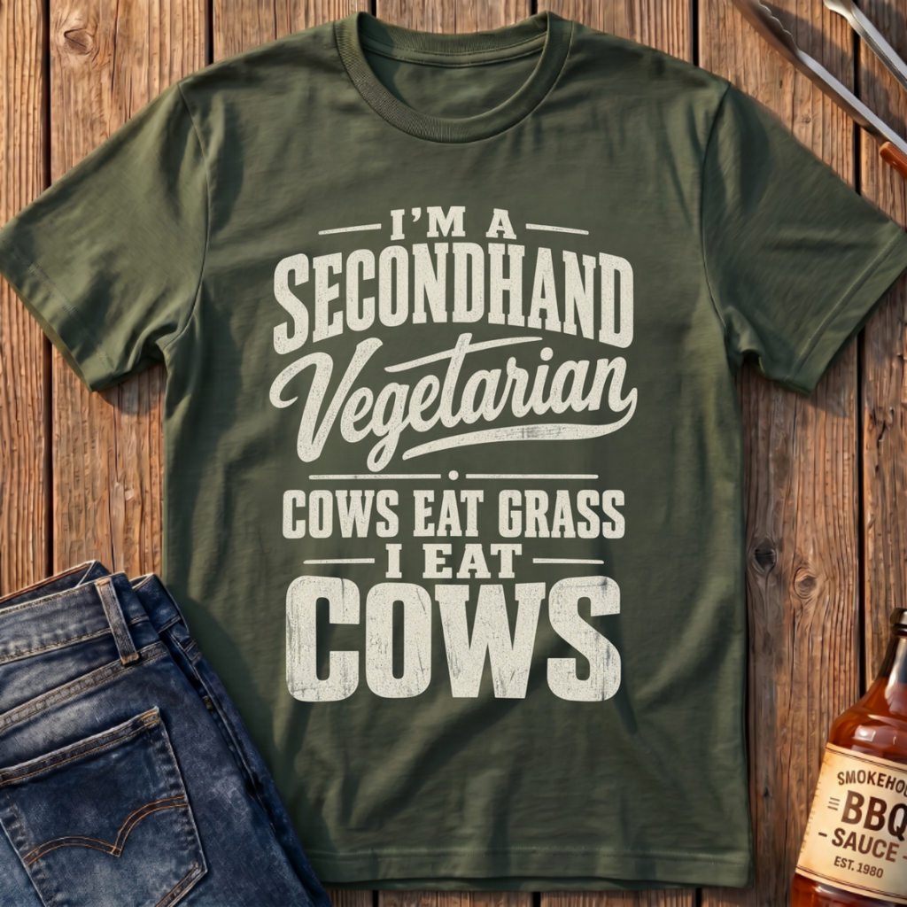 Secondhand Vegetarian T-Shirt