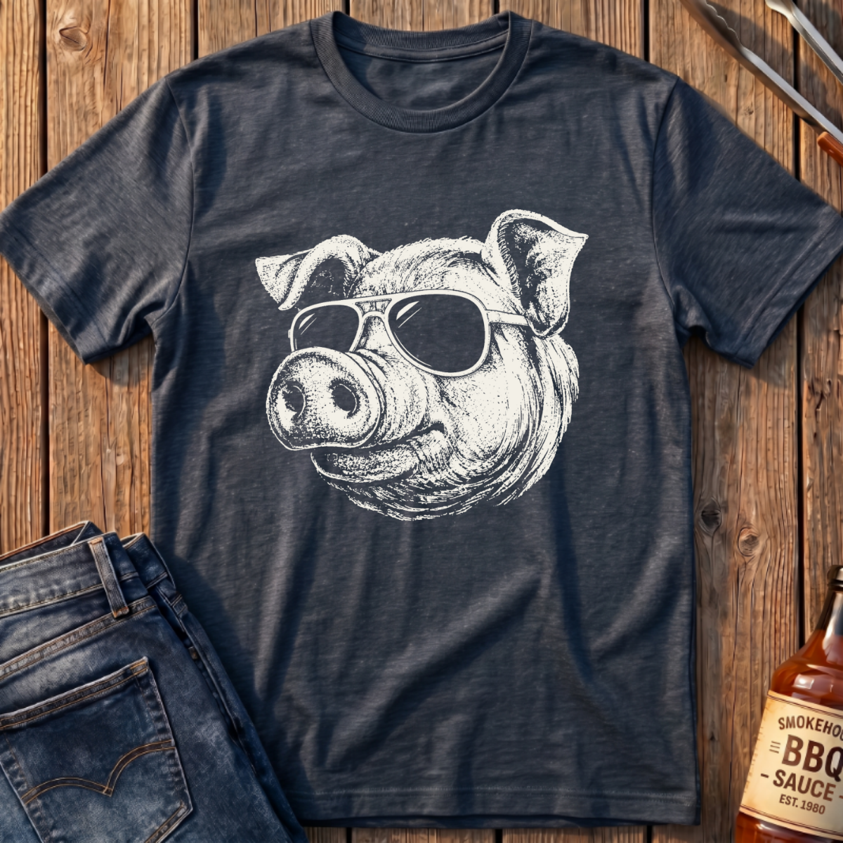 Pig Aviator T-Shirt