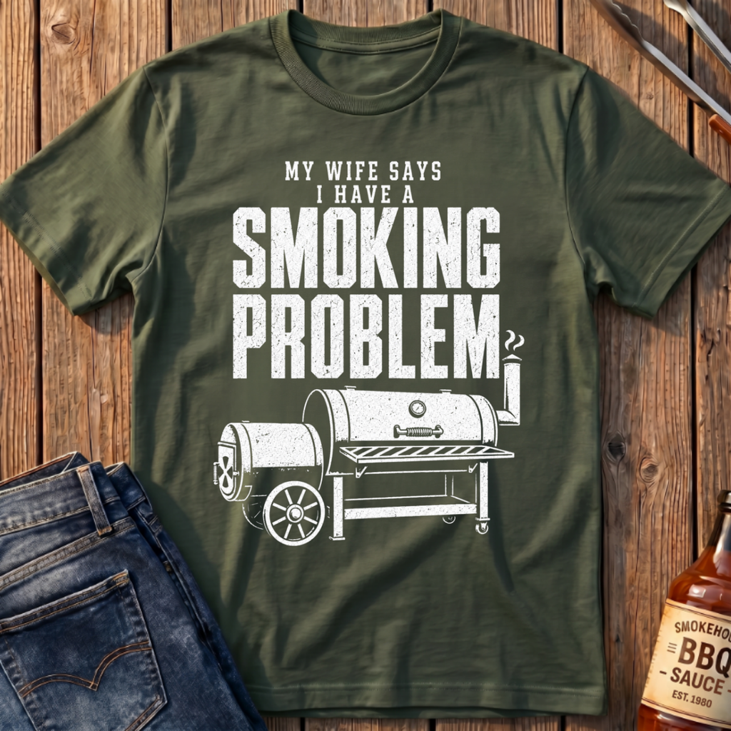 Smoking Problem T-Shirt
