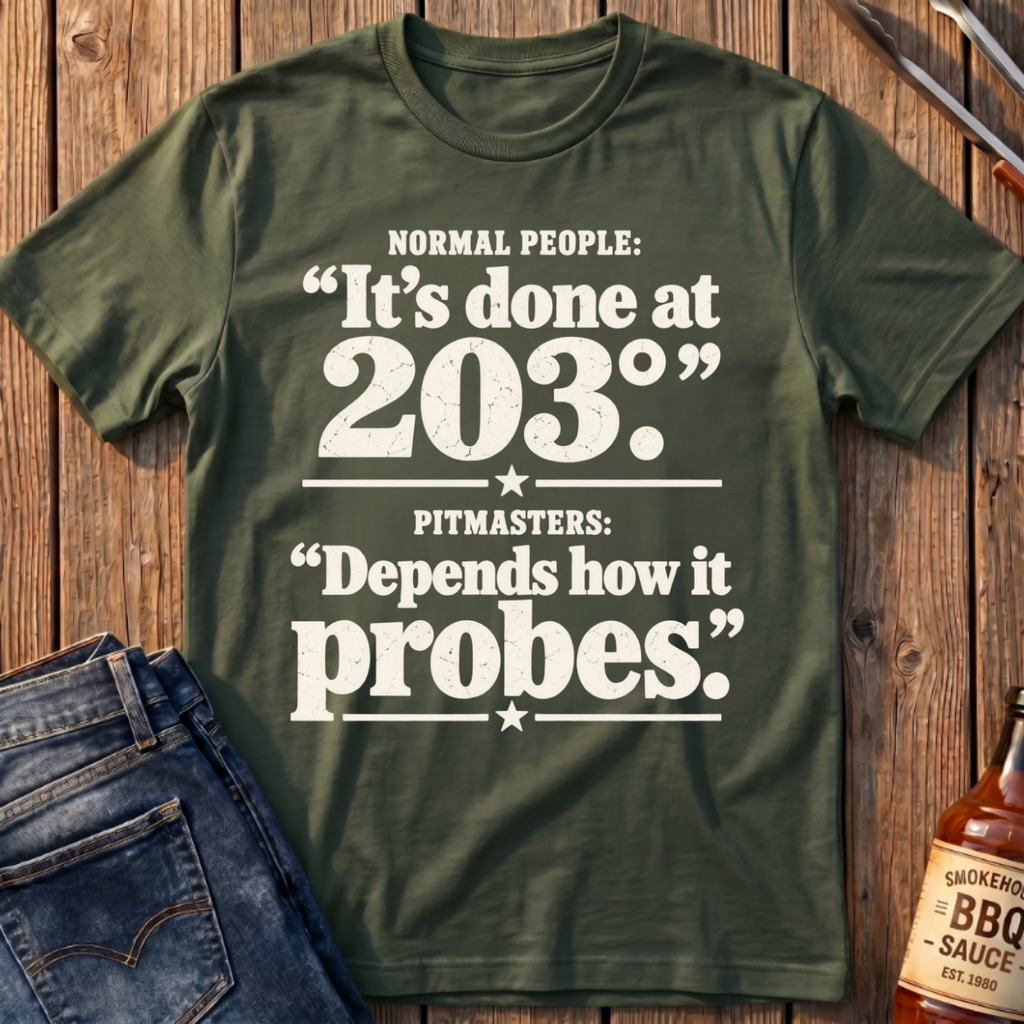 Depends How It Probes T-Shirt