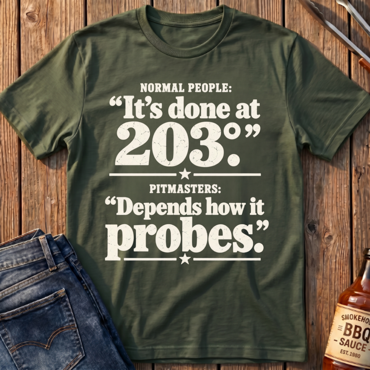 Depends How It Probes T-Shirt