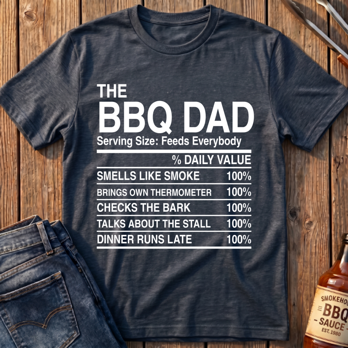 The BBQ Dad T-Shirt