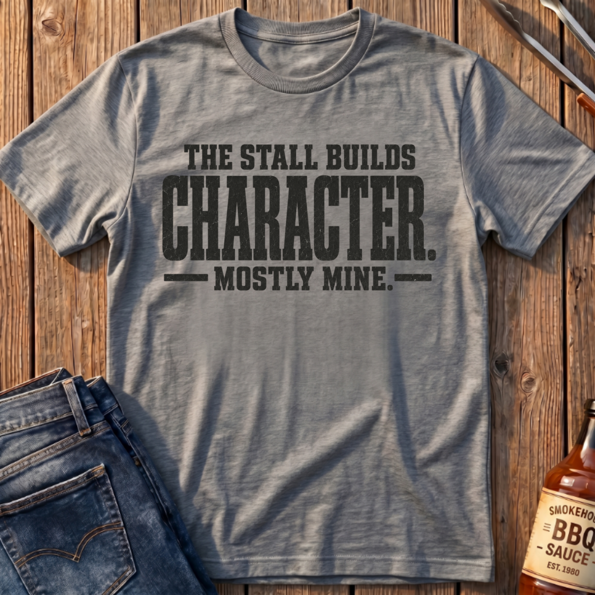 The Stall Builds Character T-Shirt