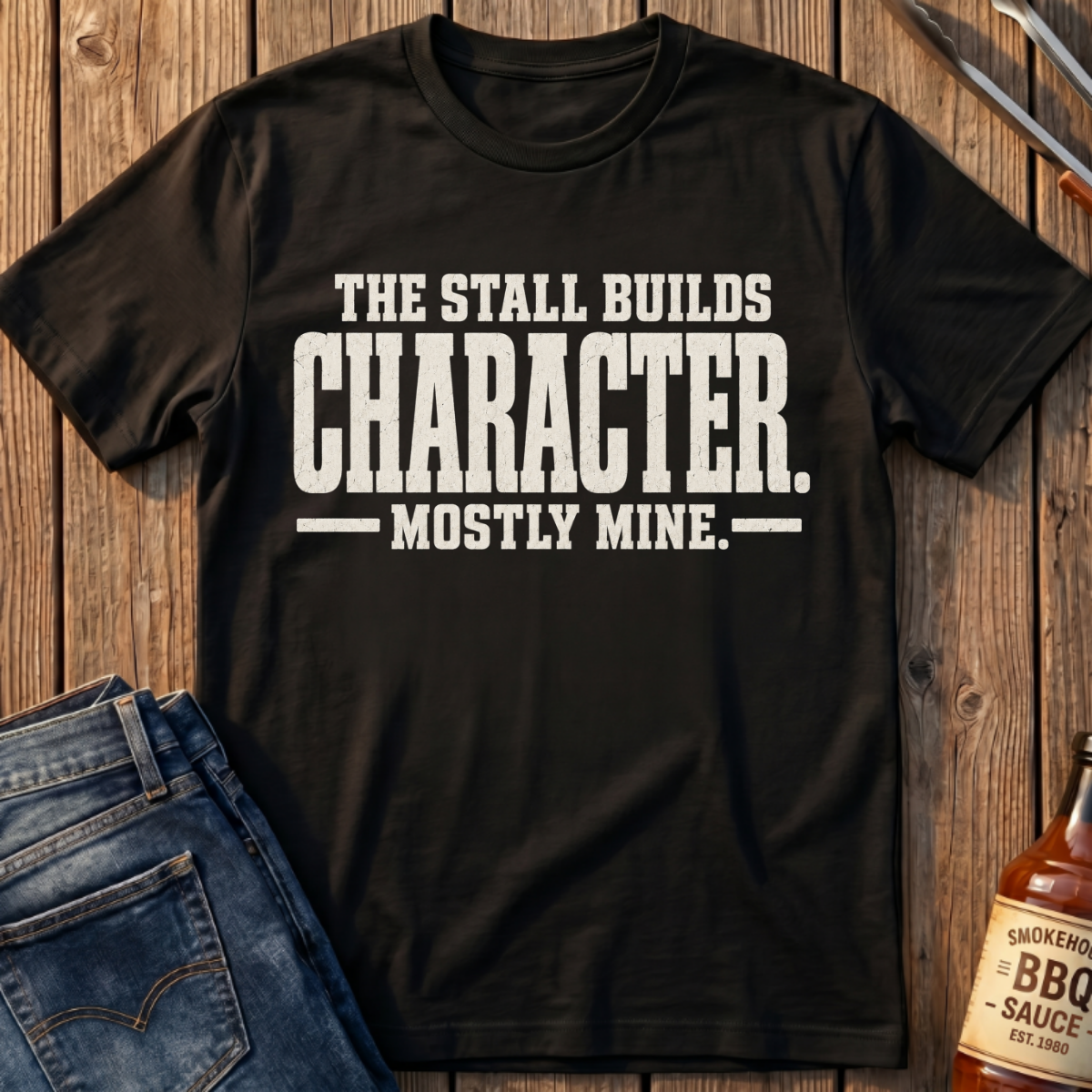 The Stall Builds Character T-Shirt