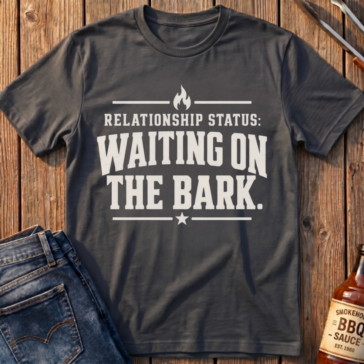 Waiting On The Bark T-Shirt