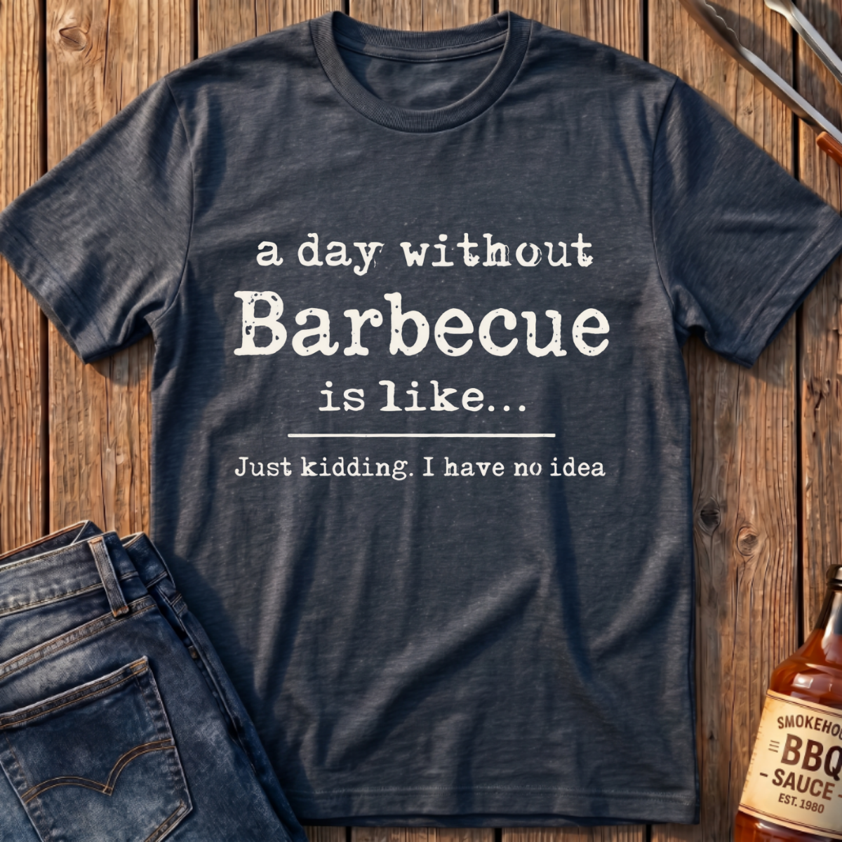 A Day Without BBQ T-Shirt