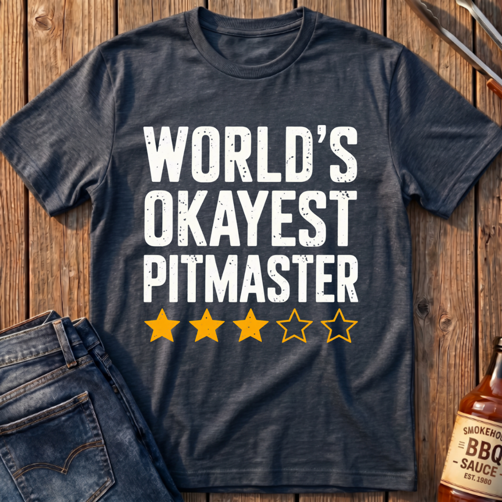 World's Okayest Pitmaster T-Shirt